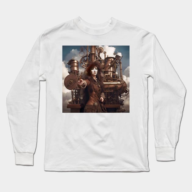 Kate Bush Cloudbusting Long Sleeve T-Shirt by IconsPopArt